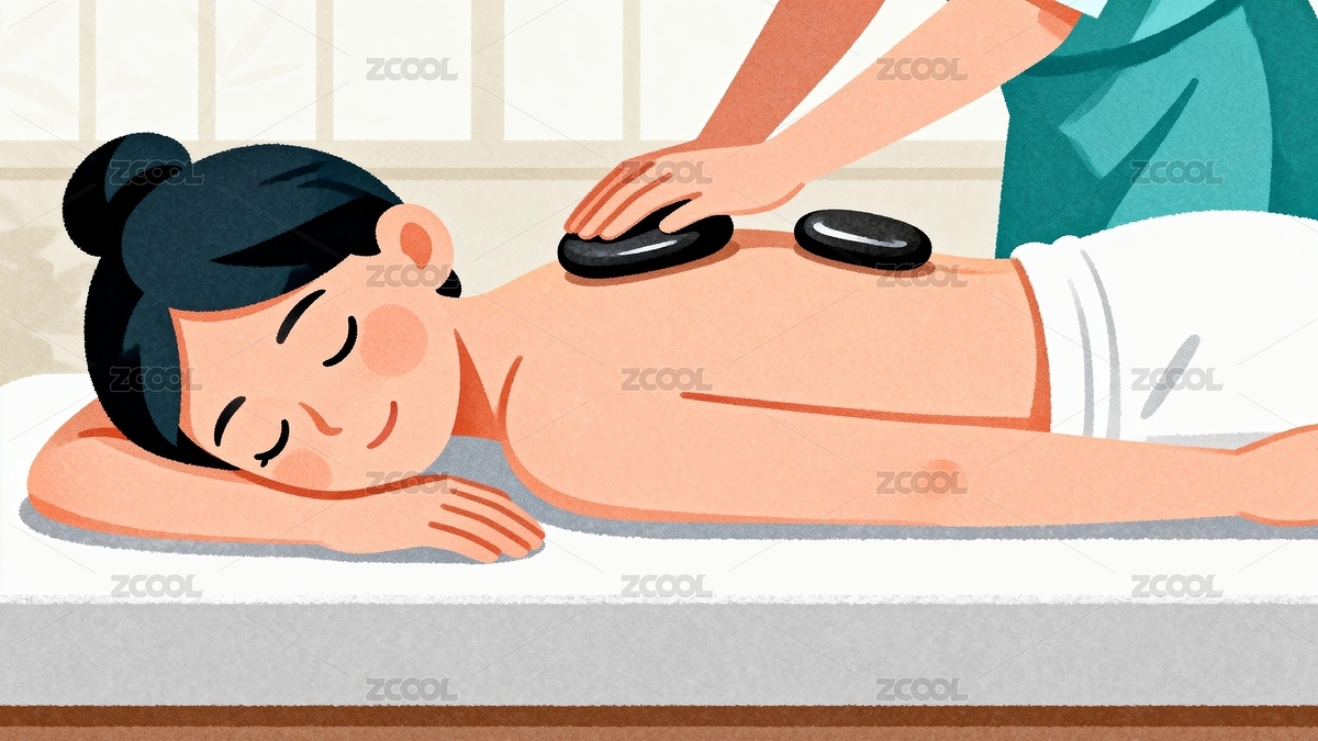 熱石按摩放松時(shí)刻（主預(yù)覽-11849524） - 未分類 - 站酷設(shè)計(jì)師圖圖C原創(chuàng)素材 - 站酷ZCOOL