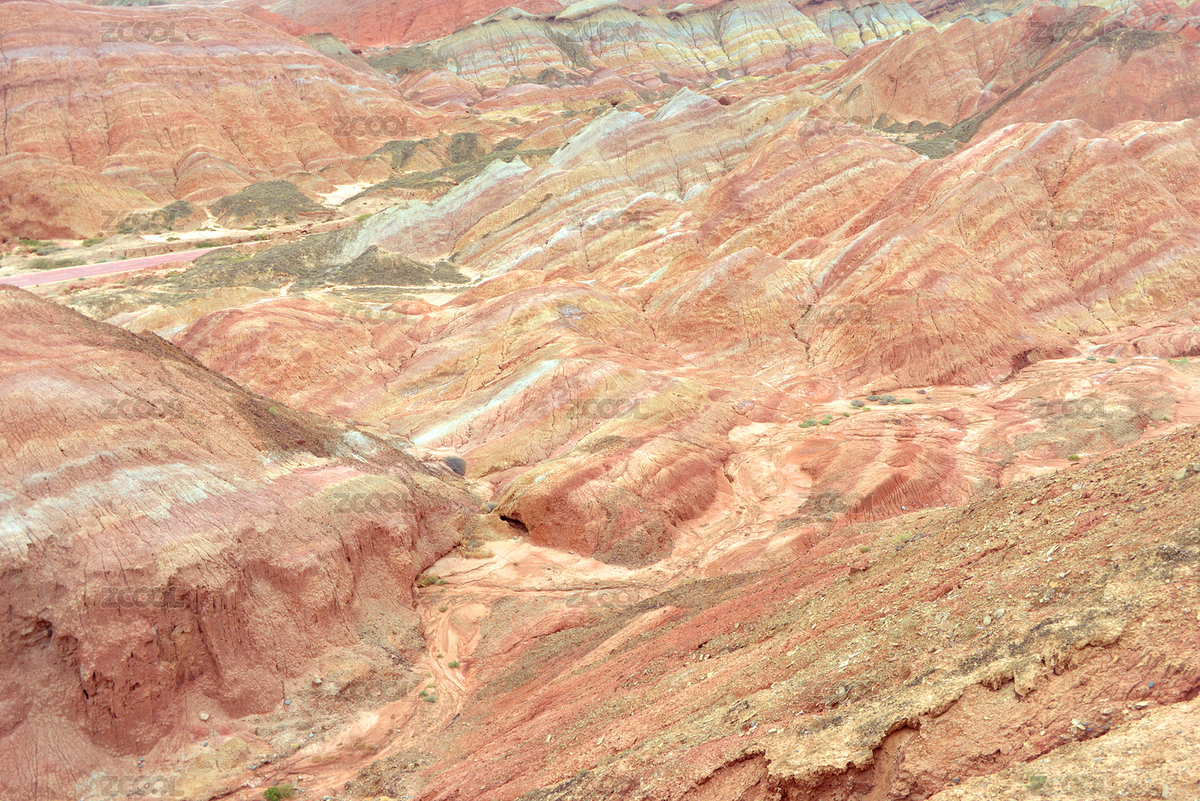 中國甘肅張掖世界地質公園七彩丹霞地理沉積地貌（主預覽-6302245） - 未分類 - 站酷設計師無題圖原創(chuàng)素材 - 站酷ZCOOL
