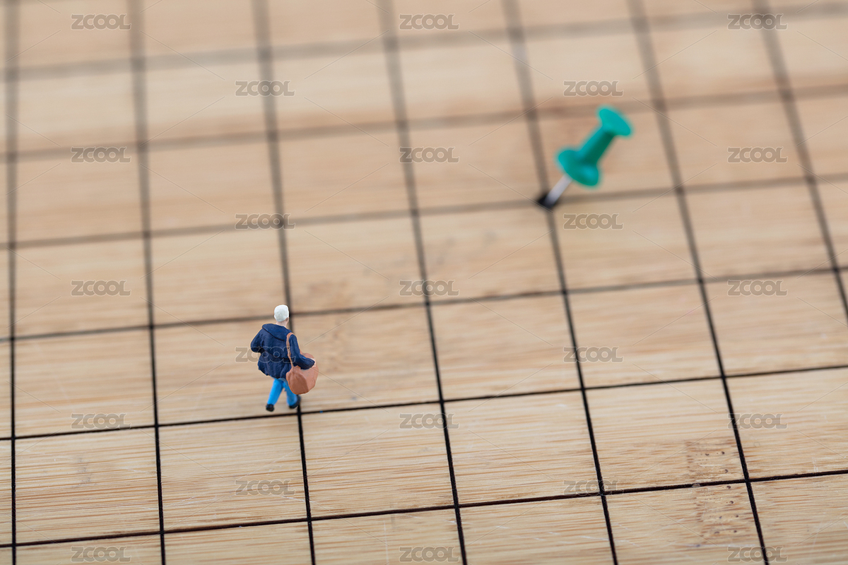 微縮創(chuàng)意奔跑者和到達的目的地（主預覽-2706726） - 未分類 - 站酷設計師小羽怪原創(chuàng)素材 - 站酷ZCOOL