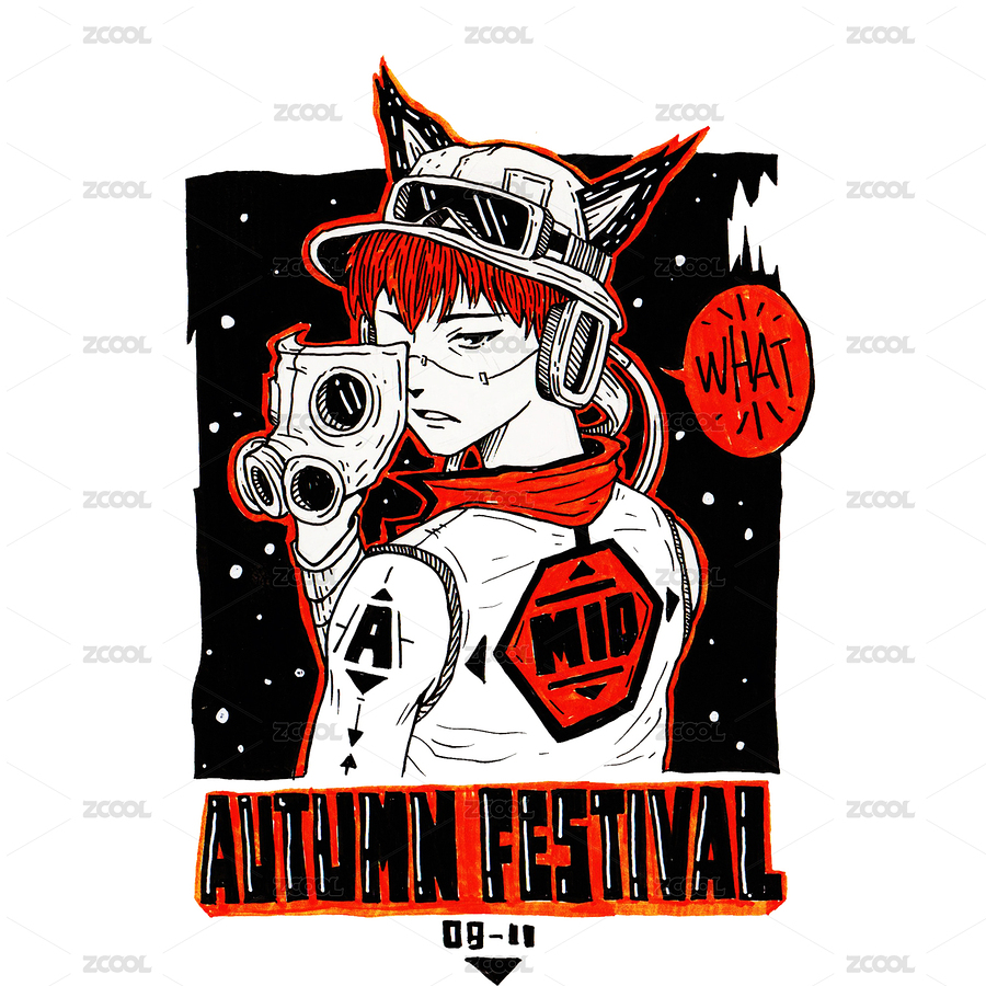 潮流插畫（主預覽-7912666） - 未分類 - 站酷設計師阿曦_原創(chuàng)素材 - 站酷ZCOOL