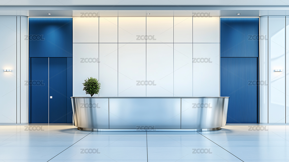 現(xiàn)代風(fēng)格室內(nèi)前臺(tái)設(shè)計(jì)空間場(chǎng)景（主預(yù)覽-2984328） - 未分類 - 站酷設(shè)計(jì)師之一丶Design原創(chuàng)素材 - 站酷ZCOOL