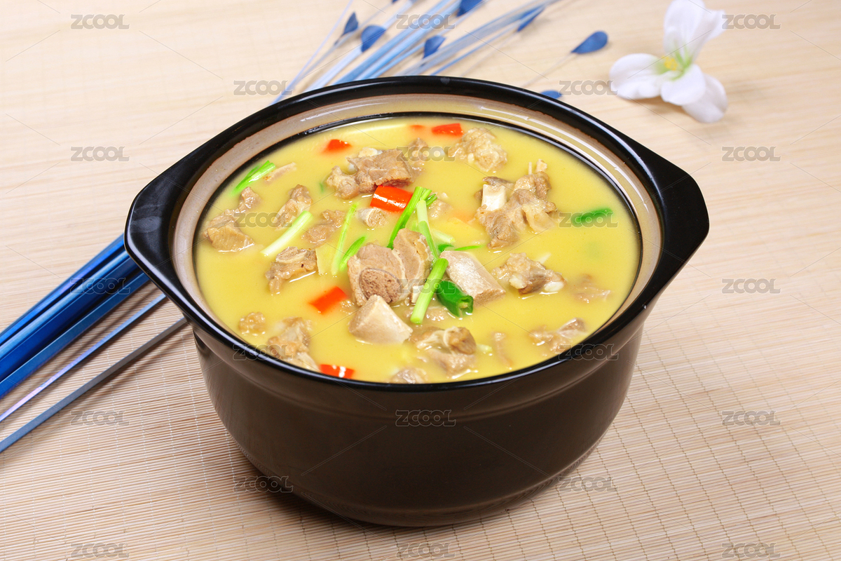 中餐傳統(tǒng)美食砂煲金湯燉排骨（主預(yù)覽-5250584） - 未分類 - 站酷設(shè)計(jì)師zkhl123原創(chuàng)素材 - 站酷ZCOOL