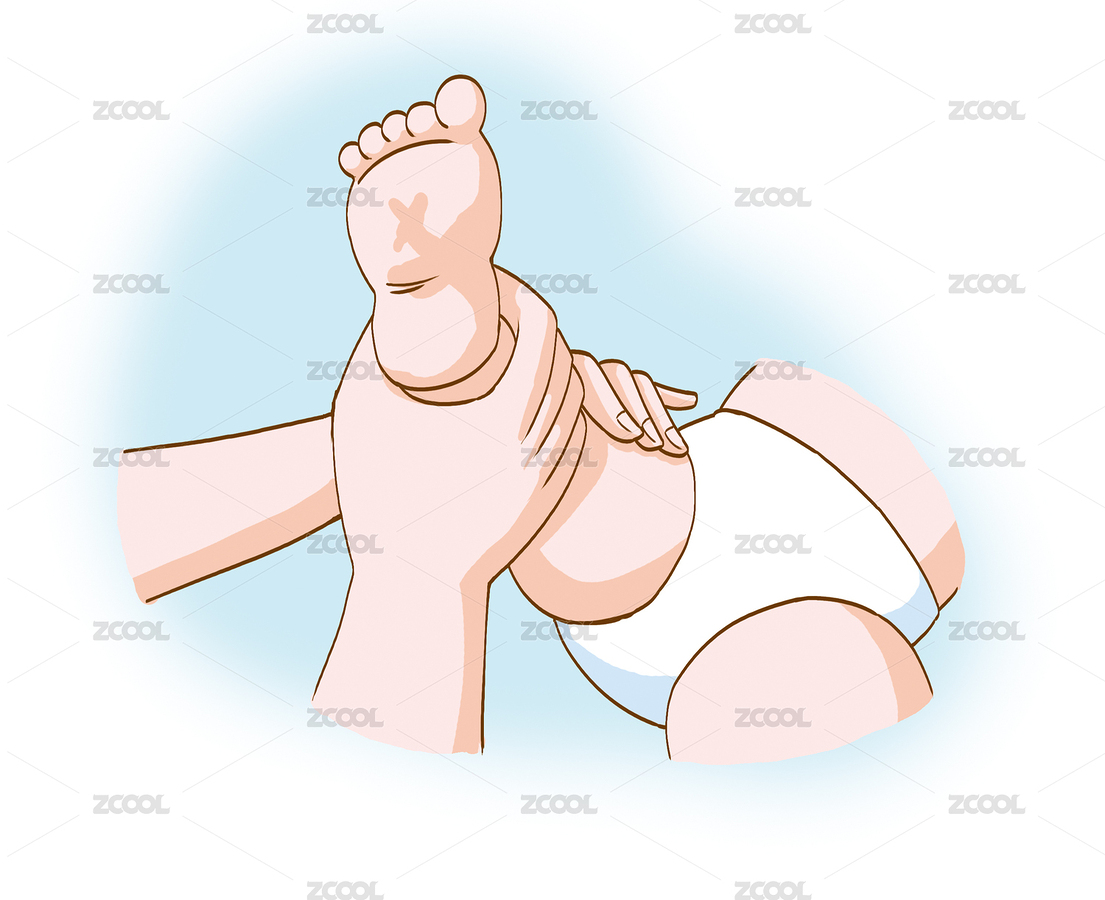 給寶寶做親子撫觸操，按摩寶寶腿部（主預(yù)覽-5549087） - 未分類 - 站酷設(shè)計師playthink原創(chuàng)素材 - 站酷ZCOOL