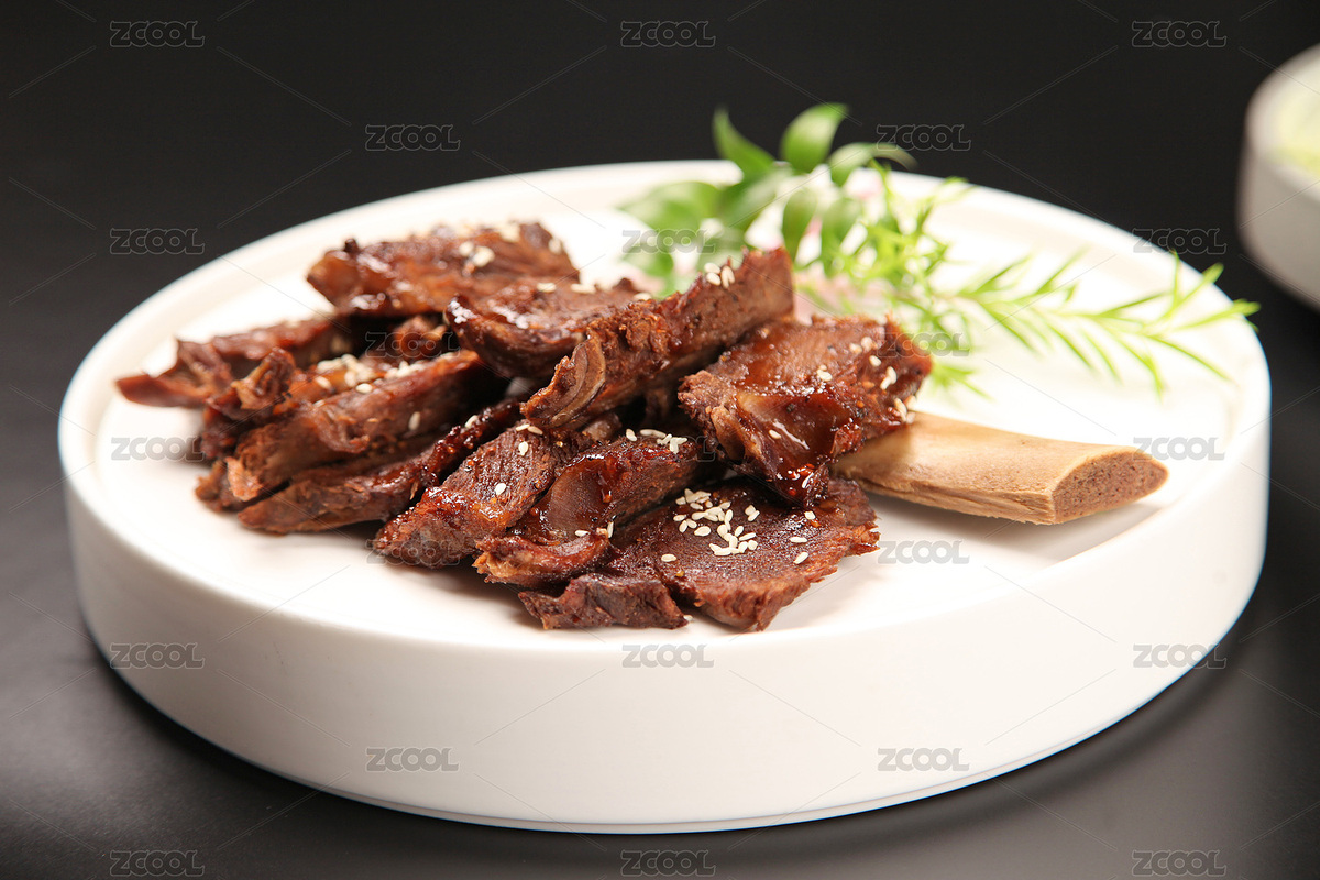 炭烤牛肋骨（主预览-8476554） - 未分类 - 站酷设计师醉美中国菜原创素材 - 站酷ZCOOL