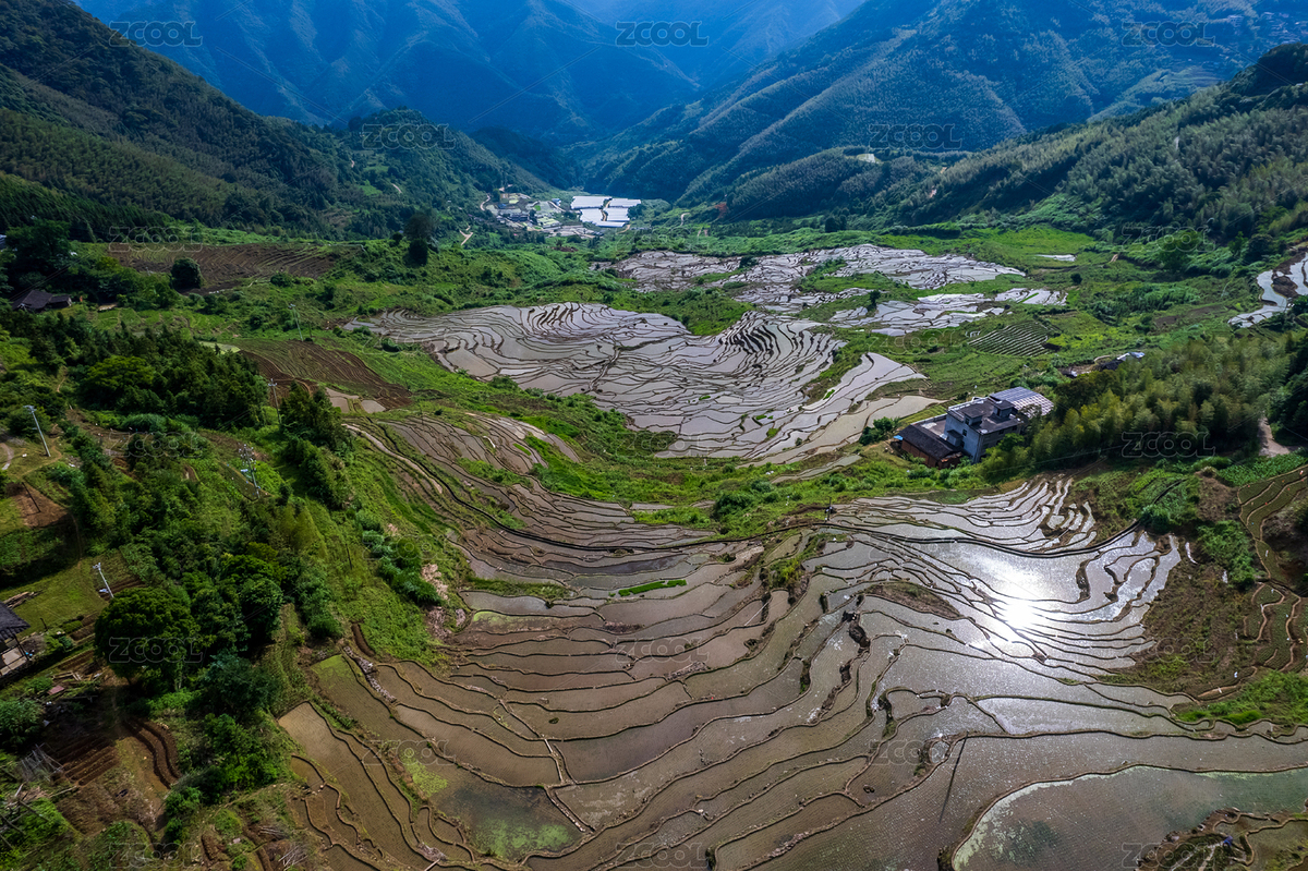 中国福建省尤溪县联合梯田航拍风光（主预览-2189659） - 未分类 - 站酷设计师nwcfafnir原创素材 - 站酷ZCOOL