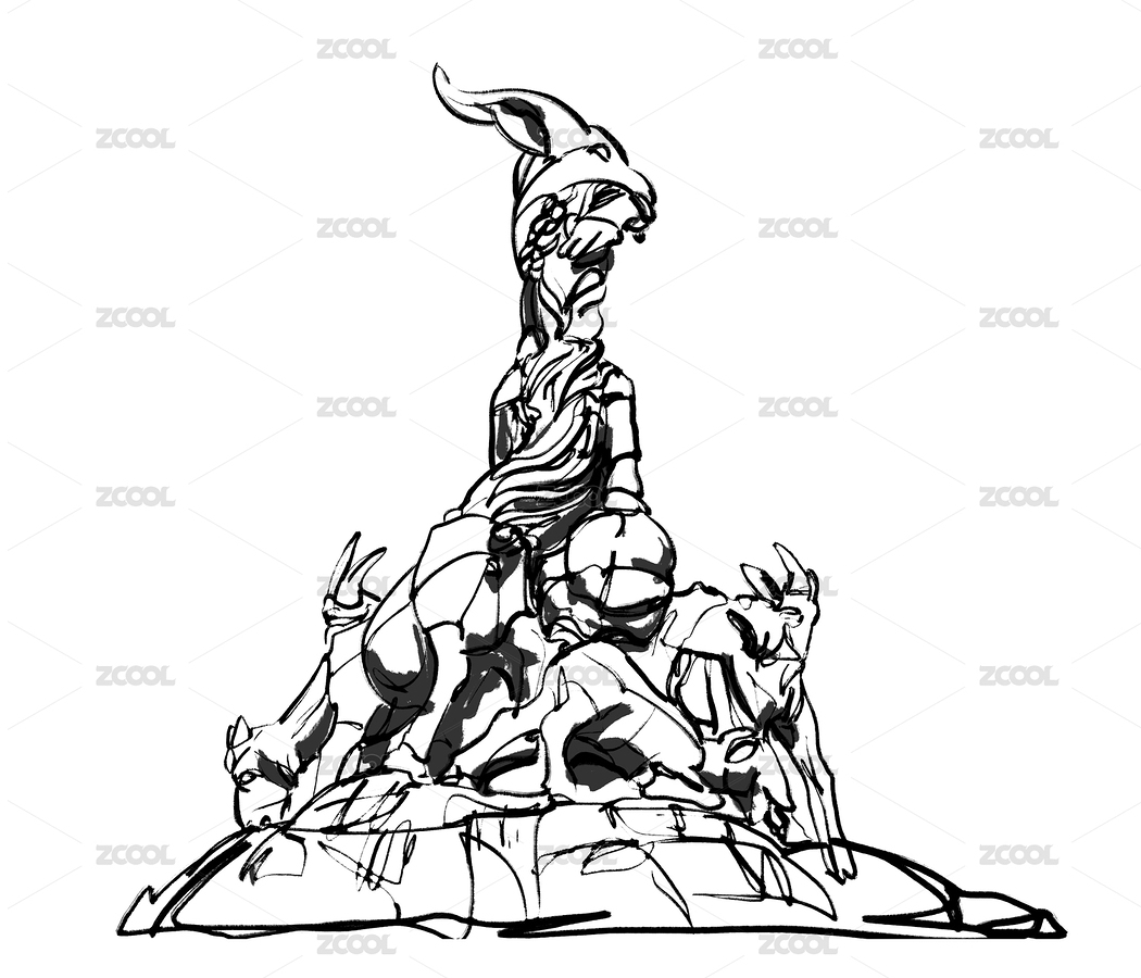 廣州五羊雕像（主預(yù)覽-1124561） - 未分類 - 站酷設(shè)計(jì)師VICWO原創(chuàng)素材 - 站酷ZCOOL