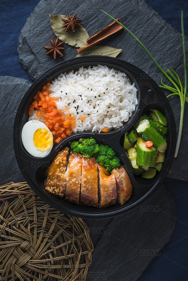 搭配涼拌黃瓜和煮雞蛋的脆皮烤鴨中式套餐（主預(yù)覽-1820139） - 未分類 - 站酷設(shè)計師蔚藍(lán)的白日夢原創(chuàng)素材 - 站酷ZCOOL