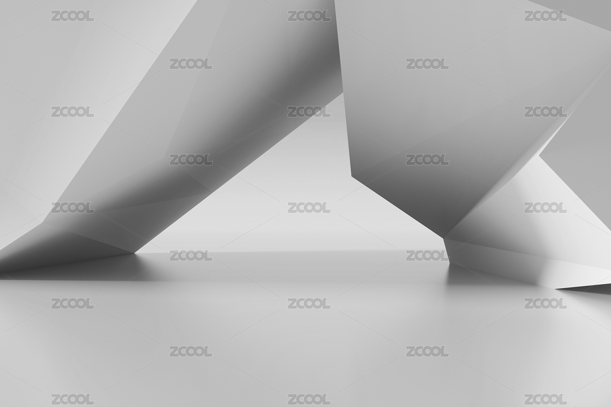 3D简约几何场景空间背景（主预览-1258942） - 未分类 - 站酷设计师Mocting原创素材 - 站酷ZCOOL
