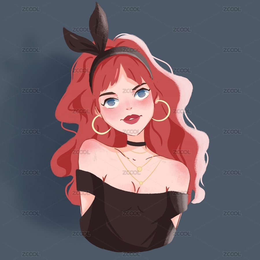 歐美風(fēng)頭像（主預(yù)覽-5473567） - 未分類(lèi) - 站酷設(shè)計(jì)師一顆芥末原創(chuàng)素材 - 站酷ZCOOL