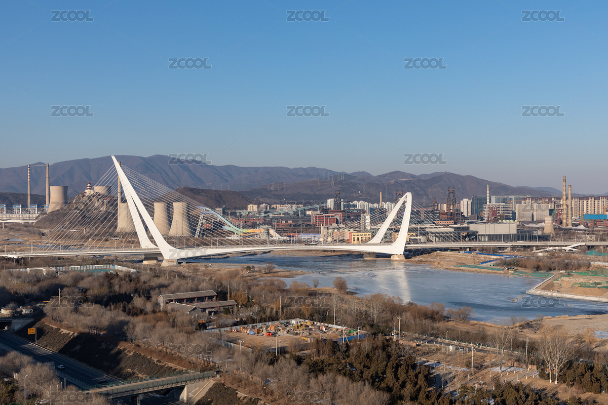 北京門頭溝區(qū)新首鋼大橋日落夜景（主預(yù)覽-8964138） - 未分類 - 站酷設(shè)計(jì)師歆塬原創(chuàng)素材 - 站酷ZCOOL