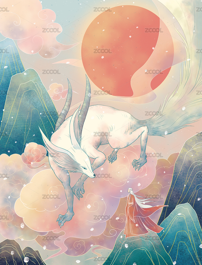 中国风山海经乘黄（主预览-4835671） - 未分类 - 站酷设计师芒兔6原创素材 - 站酷ZCOOL