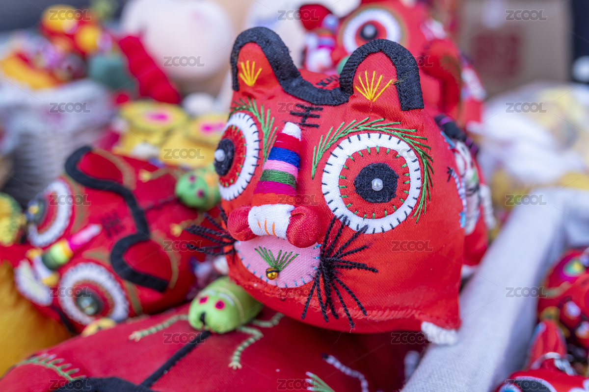 中國(guó)傳統(tǒng)手工藝布藝小老虎造型（主預(yù)覽-5777126） - 未分類(lèi) - 站酷設(shè)計(jì)師Pjinsu原創(chuàng)素材 - 站酷ZCOOL