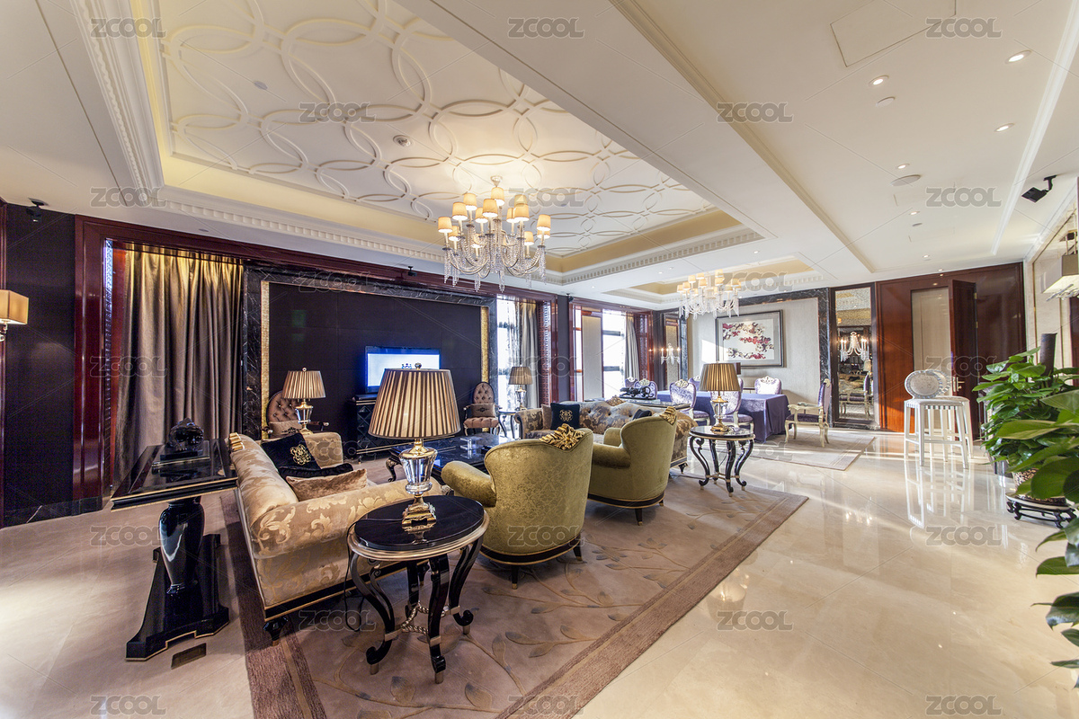 酒店套房客廳（主預(yù)覽-4817169） - 未分類 - 站酷設(shè)計(jì)師贊贊尼原創(chuàng)素材 - 站酷ZCOOL