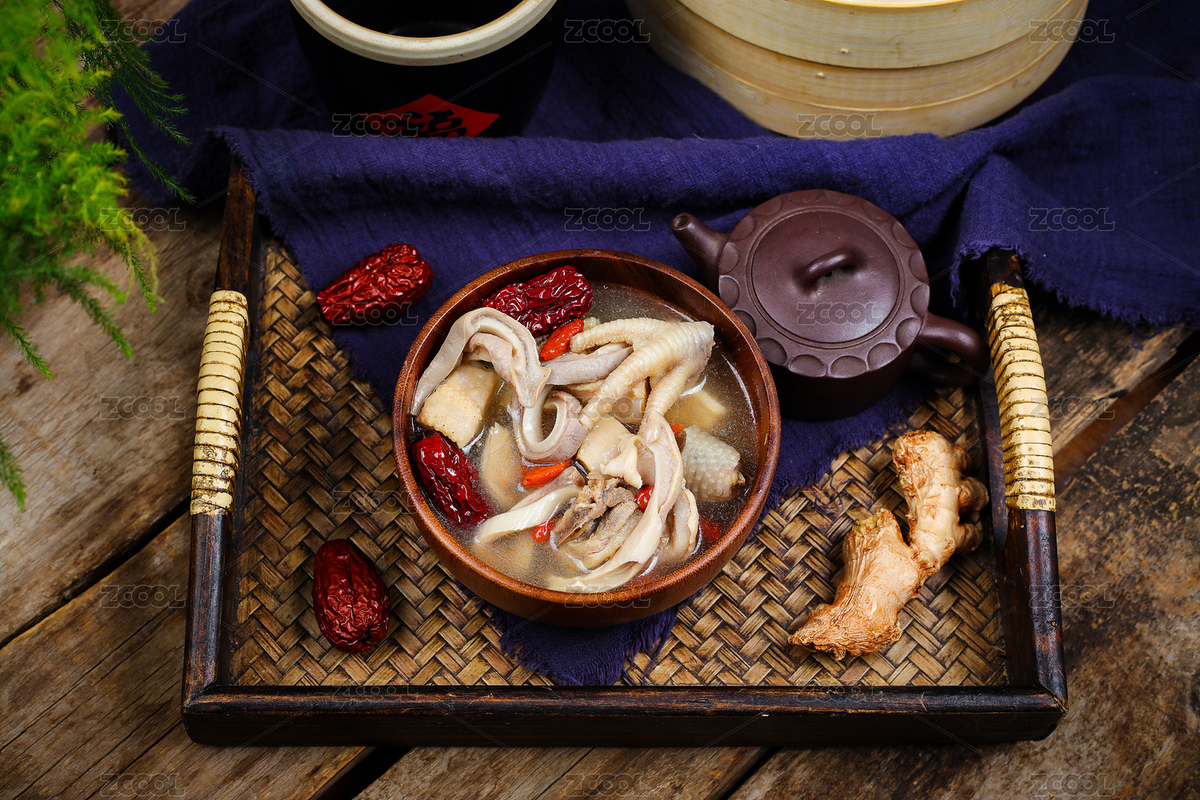 滋補(bǔ)養(yǎng)生湯豬肚燉雞湯（主預(yù)覽-4741710） - 未分類 - 站酷設(shè)計師曇華碎影原創(chuàng)素材 - 站酷ZCOOL