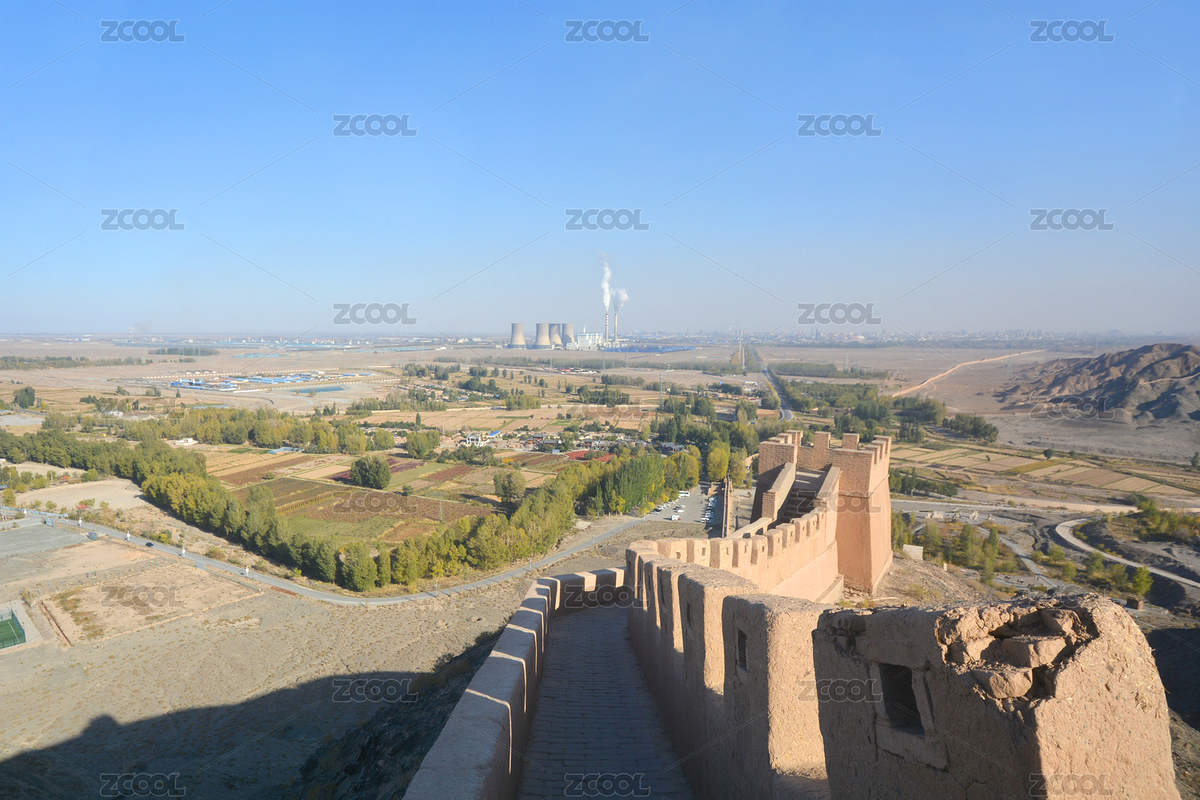 中國甘肅嘉峪關(guān)懸臂長城 嘉峪關(guān)市城市俯瞰（主預(yù)覽-5670842） - 未分類 - 站酷設(shè)計師無題圖原創(chuàng)素材 - 站酷ZCOOL