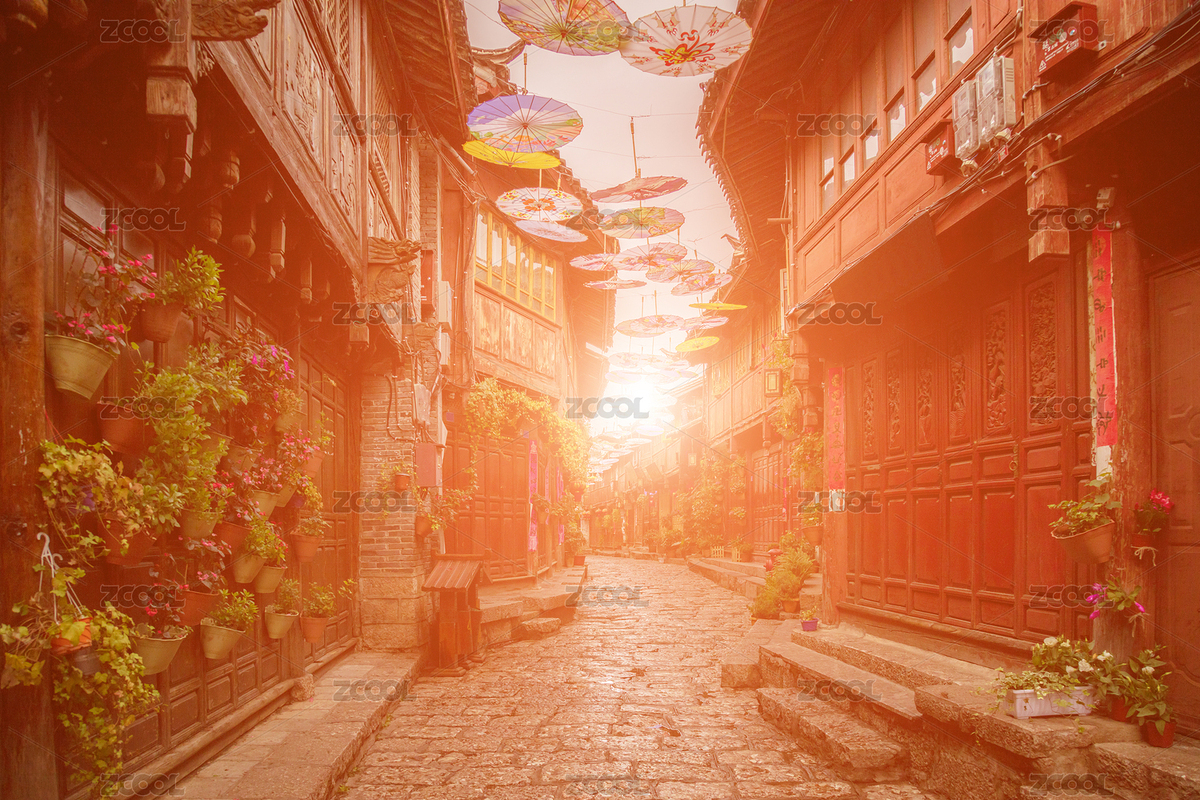 光影合成中国云南丽江的传统特色建筑（主预览-4280808） - 未分类 - 站酷设计师tamshui原创素材 - 站酷ZCOOL