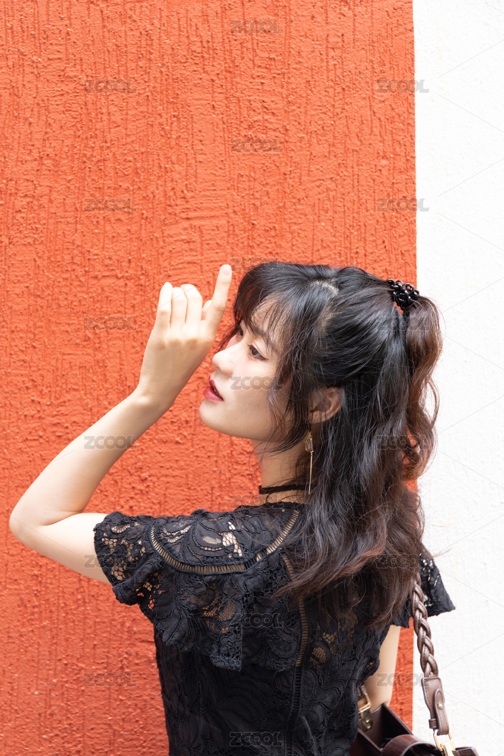 哥特风女士人像摄影