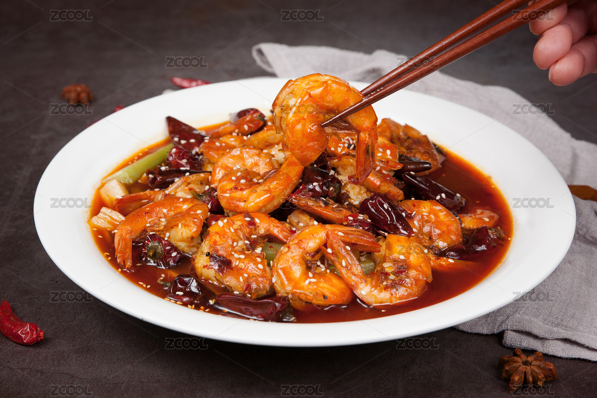 中華美食-香辣蝦（主預(yù)覽-6935531） - 未分類(lèi) - 站酷設(shè)計(jì)師pengpengos原創(chuàng)素材 - 站酷ZCOOL