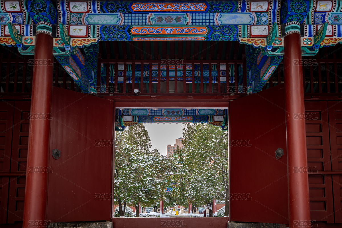 天津文廟雪景（主預(yù)覽-4710396） - 未分類 - 站酷設(shè)計(jì)師sanic原創(chuàng)素材 - 站酷ZCOOL