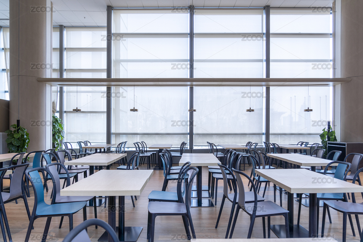 企業(yè)員工餐廳室內(nèi)景觀（主預(yù)覽-2877006） - 未分類(lèi) - 站酷設(shè)計(jì)師WANGYUXUAN1211原創(chuàng)素材 - 站酷ZCOOL