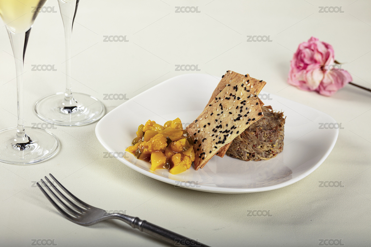 西餐芝麻脆片前菜（主預(yù)覽-10448370） - 未分類 - 站酷設(shè)計(jì)師寄與生Eason原創(chuàng)素材 - 站酷ZCOOL