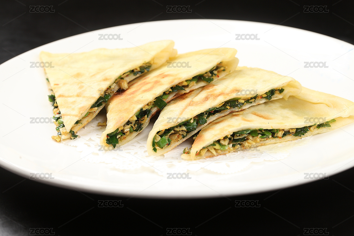 養(yǎng)生韭菜餅（主預覽-3986857） - 未分類 - 站酷設計師醉美中國菜原創(chuàng)素材 - 站酷ZCOOL