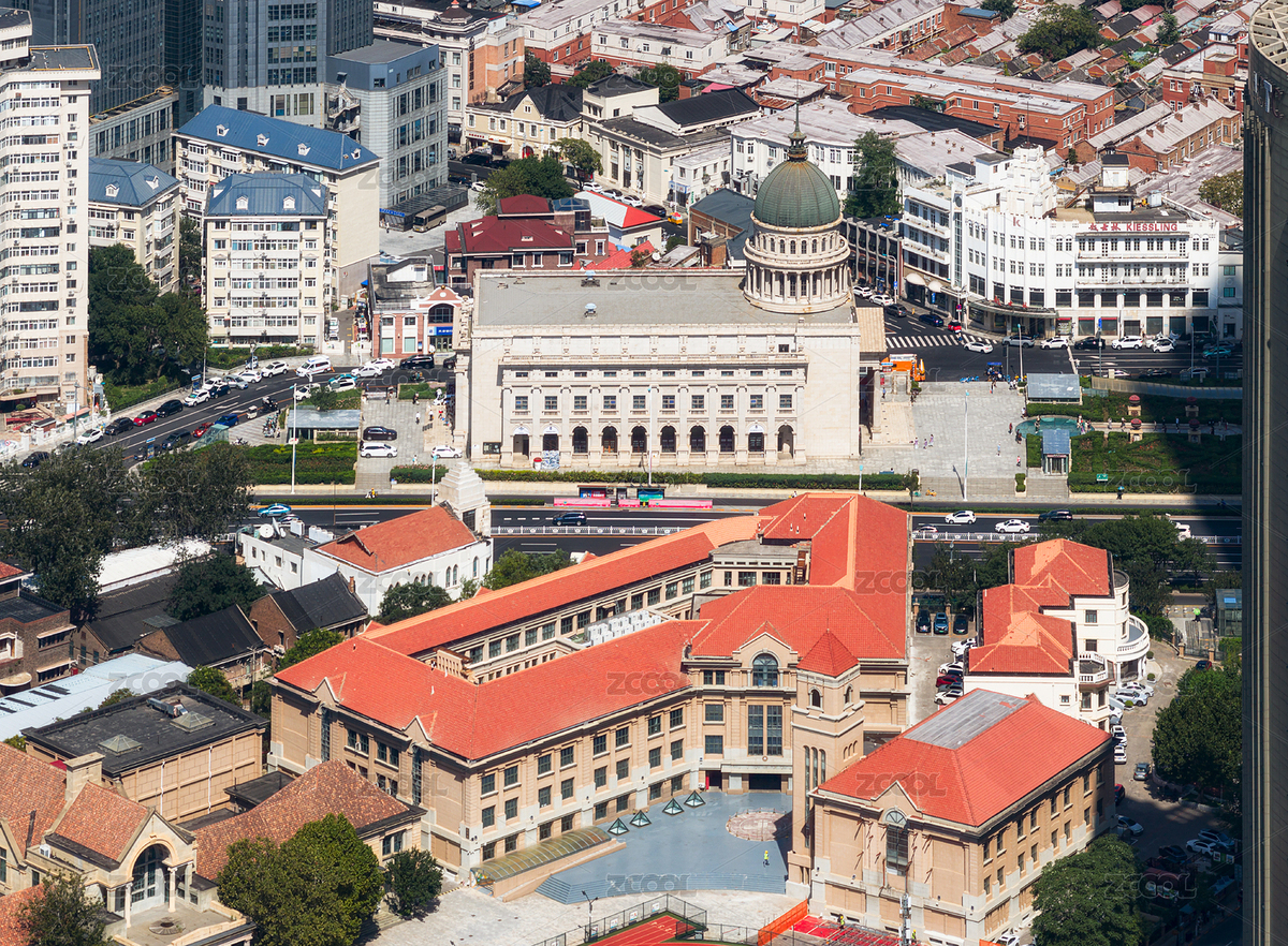 中國天津小白樓天津音樂廳航拍圖（主預(yù)覽-12059295） - 未分類 - 站酷設(shè)計(jì)師yuanbo83原創(chuàng)素材 - 站酷ZCOOL