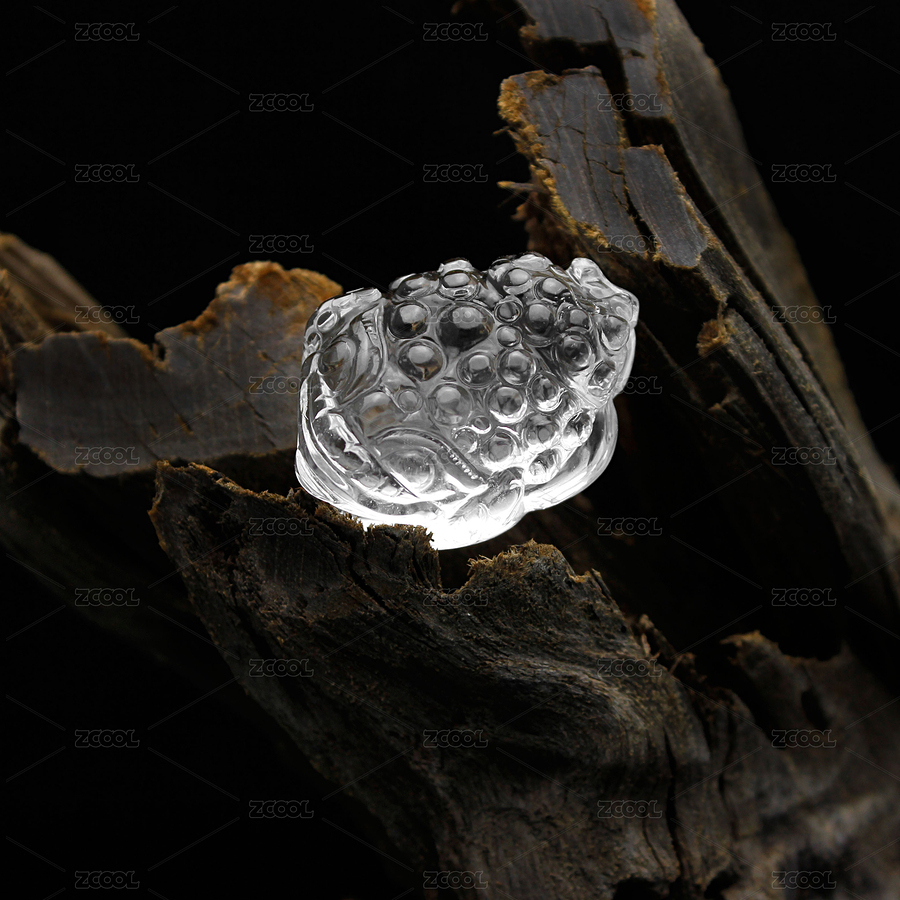 手工雕刻白水晶三腳蟾吊墜（主預覽-9500066） - 未分類 - 站酷設計師LichYoung原創(chuàng)素材 - 站酷ZCOOL