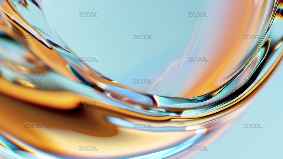 金色漸變色的流動液體，抽象質(zhì)感的透明紋理（主預覽-788126） - 未分類 - 站酷設(shè)計師sansansharon原創(chuàng)素材 - 站酷ZCOOL