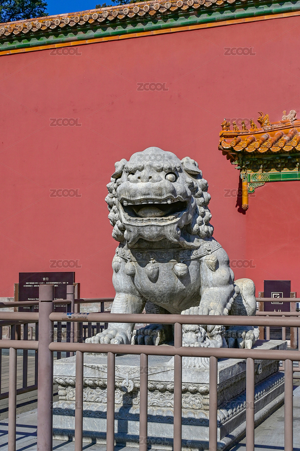 中國北京景山公園里的守門石獅（主預(yù)覽-12683016） - 未分類 - 站酷設(shè)計(jì)師Oscarlei原創(chuàng)素材 - 站酷ZCOOL
