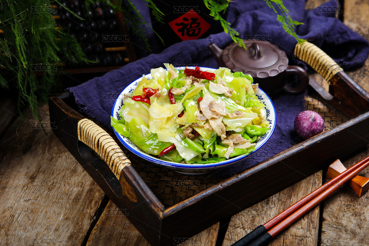 美味菜肴小吃手撕包菜（主預(yù)覽-7826162） - 未分類 - 站酷設(shè)計師曇華碎影原創(chuàng)素材 - 站酷ZCOOL