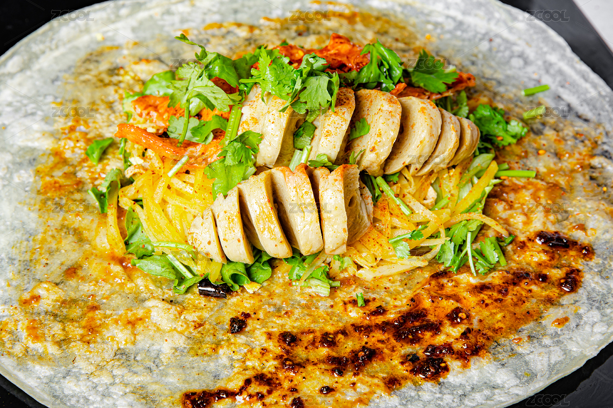 小吃手工卷餅（主預覽-7498933） - 未分類 - 站酷設計師夢林小丑原創(chuàng)素材 - 站酷ZCOOL