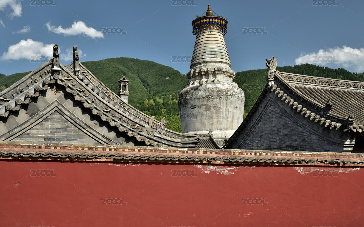 山西省忻州市五台山塔院寺（主预览-3962632） - 未分类 - 站酷设计师river5原创素材 - 站酷ZCOOL