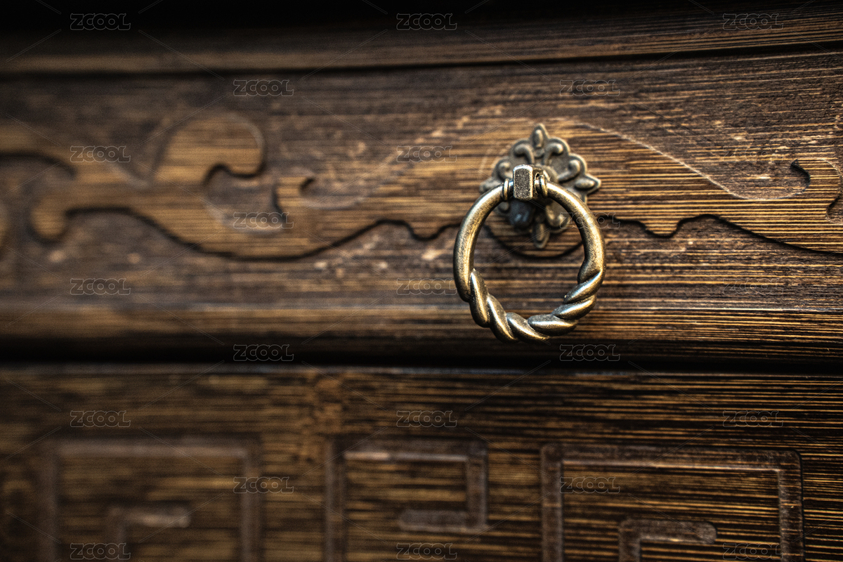 古木桌抽屜銅環(huán)特寫（主預覽-3340284） - 未分類 - 站酷設計師顧之好果汁原創(chuàng)素材 - 站酷ZCOOL