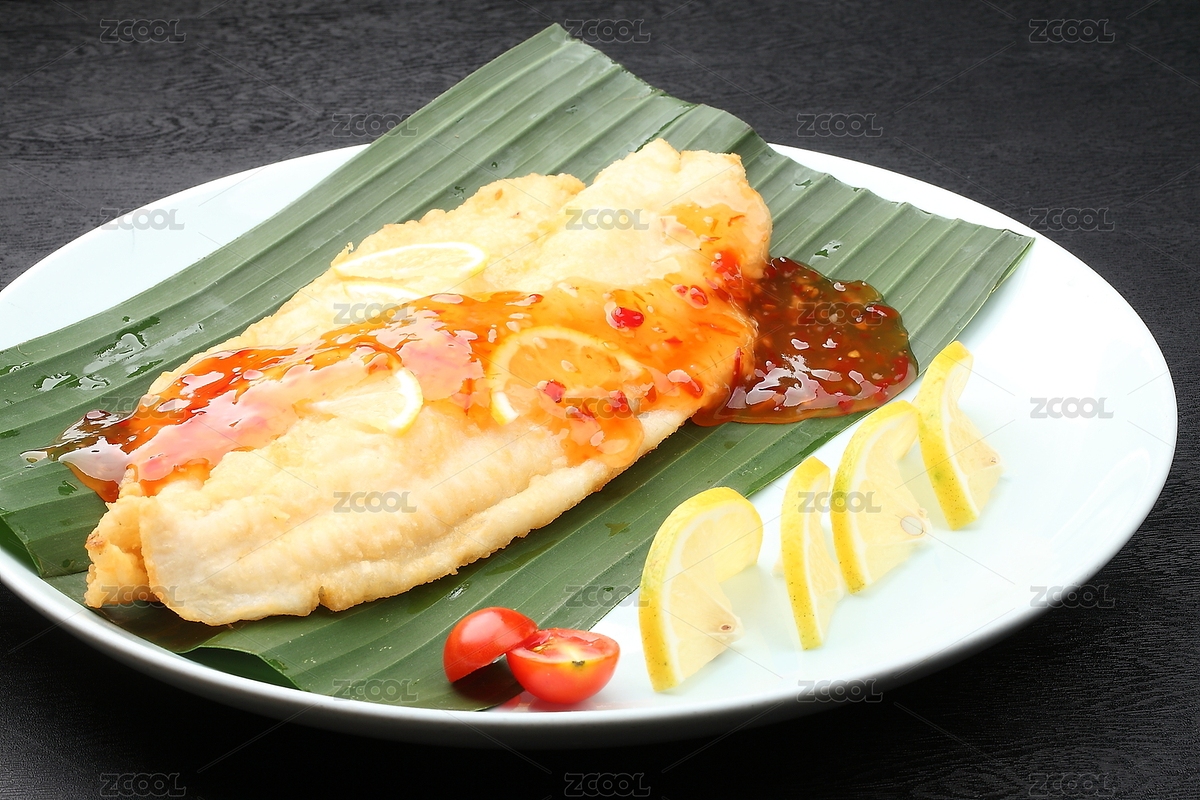 香煎鱈魚（主預(yù)覽-1950546） - 未分類 - 站酷設(shè)計師醉美中國菜原創(chuàng)素材 - 站酷ZCOOL