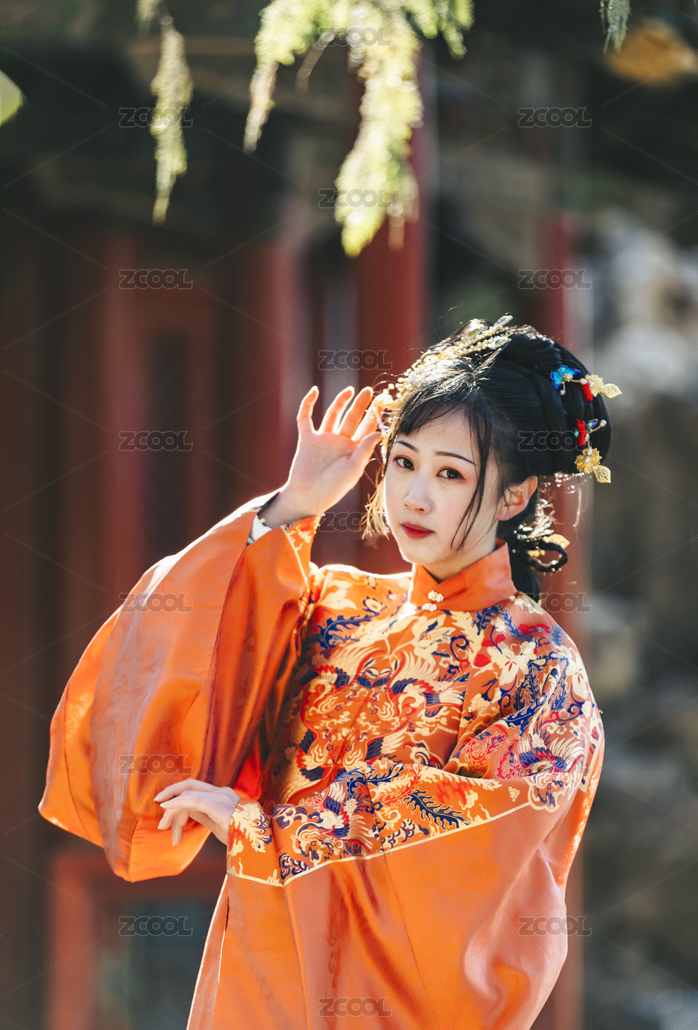 故宫汉服古装人像摄影