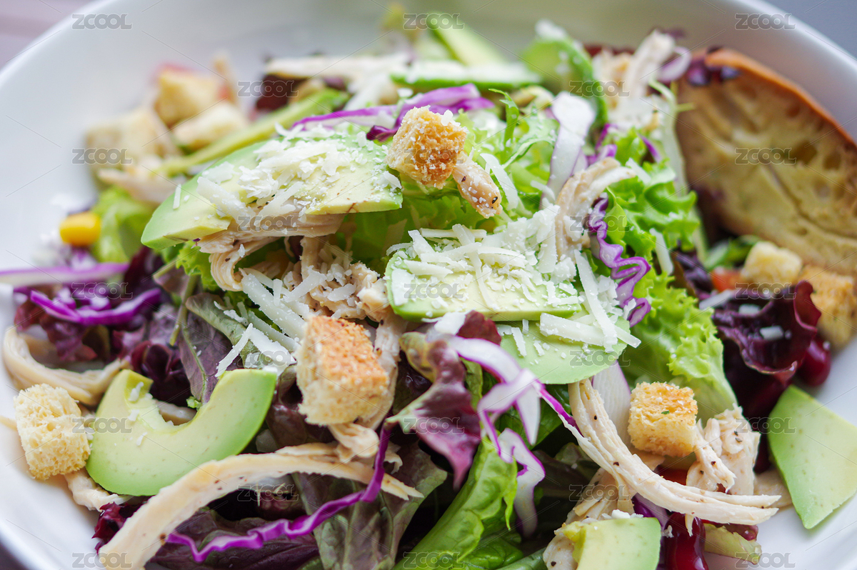 愷撒沙拉凱撒色拉牛油果生菜配烤面包干酪（主預(yù)覽-7120012） - 未分類 - 站酷設(shè)計(jì)師gtftd原創(chuàng)素材 - 站酷ZCOOL