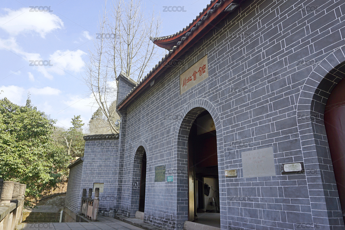 四川成都洛帶古鎮(zhèn)清代古建筑 川北會(huì)館山門(mén)（主預(yù)覽-614798） - 未分類 - 站酷設(shè)計(jì)師無(wú)題圖原創(chuàng)素材 - 站酷ZCOOL