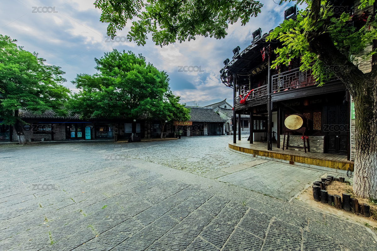 中國江蘇省新沂市窯灣古鎮(zhèn)園林建筑（主預覽-8209930） - 未分類 - 站酷設計師贊贊尼原創(chuàng)素材 - 站酷ZCOOL