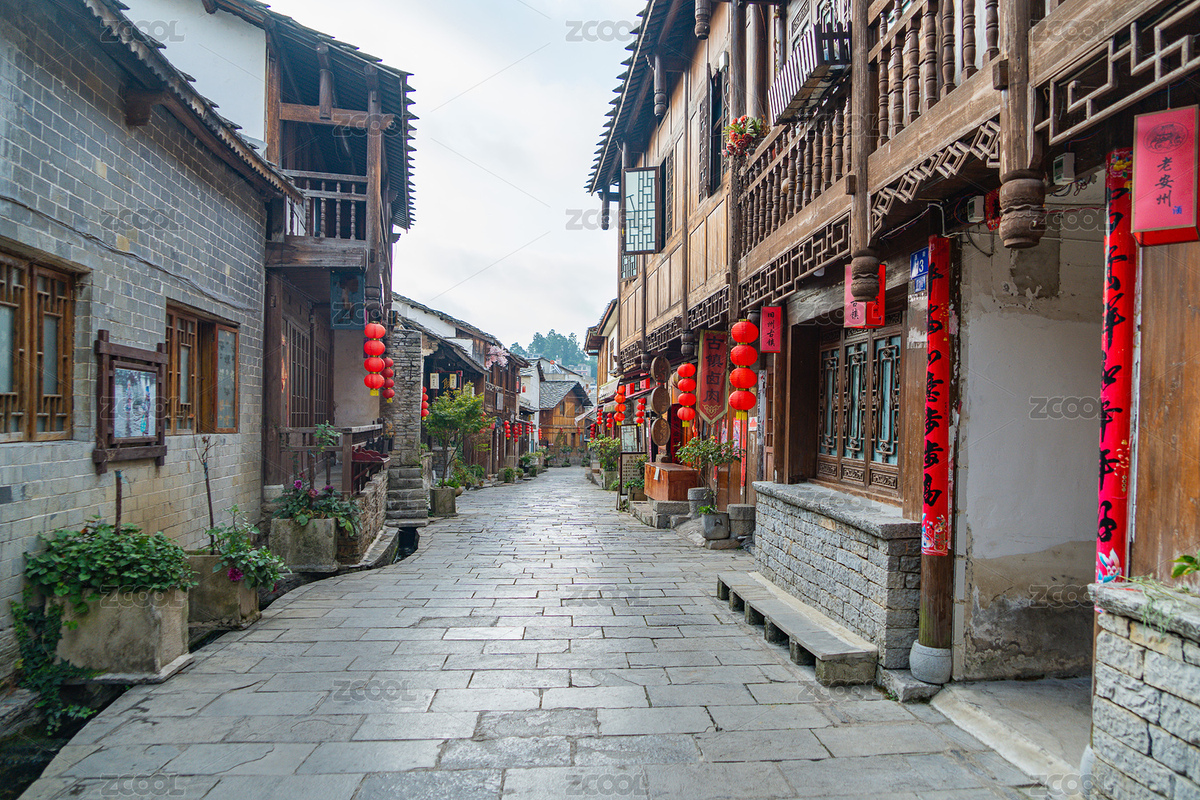 安順舊州古鎮(zhèn)古代老街道景觀（主預(yù)覽-8104806） - 未分類 - 站酷設(shè)計(jì)師曇華碎影原創(chuàng)素材 - 站酷ZCOOL