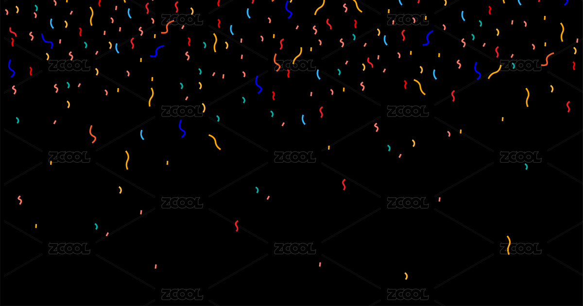 飘落的彩带矢量背景素材（主预览-9071964） - 未分类 - 站酷设计师DOOODesign原创素材 - 站酷ZCOOL