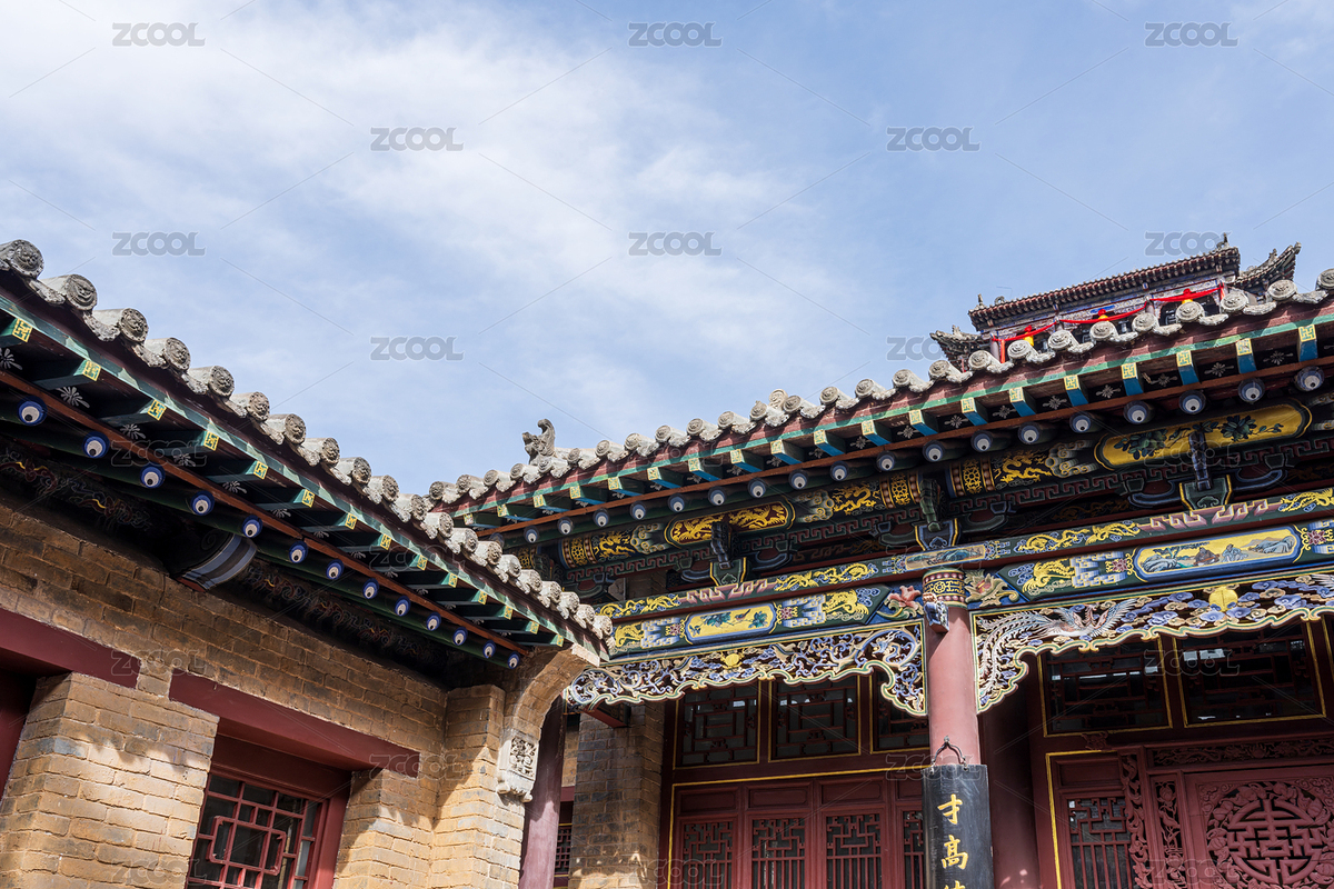 冬季白天山西晉城皇城相府景區(qū)古城風光（主預覽-9578573） - 未分類 - 站酷設計師Foto貓原創(chuàng)素材 - 站酷ZCOOL