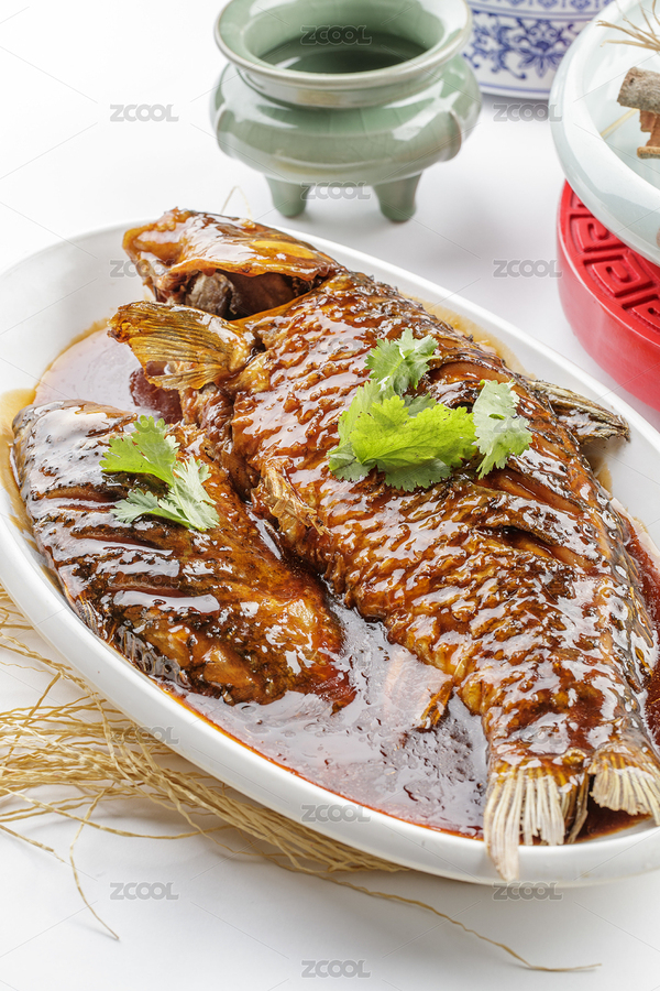 紅燒鯉魚（主預(yù)覽-7501252） - 未分類 - 站酷設(shè)計(jì)師藍(lán)太陽TNT原創(chuàng)素材 - 站酷ZCOOL