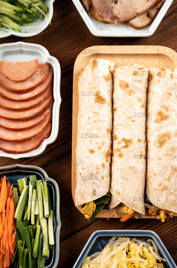 中式傳統(tǒng)主食春餅卷餅小菜（主預(yù)覽-8056986） - 未分類 - 站酷設(shè)計師Casper忱述原創(chuàng)素材 - 站酷ZCOOL