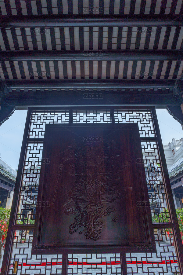南寧三街兩巷傳統(tǒng)中式老建筑城隍廟木制屏風(fēng)（主預(yù)覽-8621382） - 未分類 - 站酷設(shè)計(jì)師HQC的視界觀原創(chuàng)素材 - 站酷ZCOOL