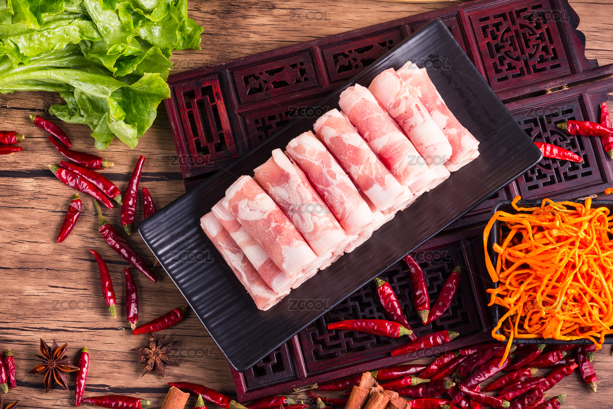 裝在黑色長盤里的羊肉卷（主預(yù)覽-6532272） - 未分類 - 站酷設(shè)計(jì)師丫姐原創(chuàng)素材 - 站酷ZCOOL