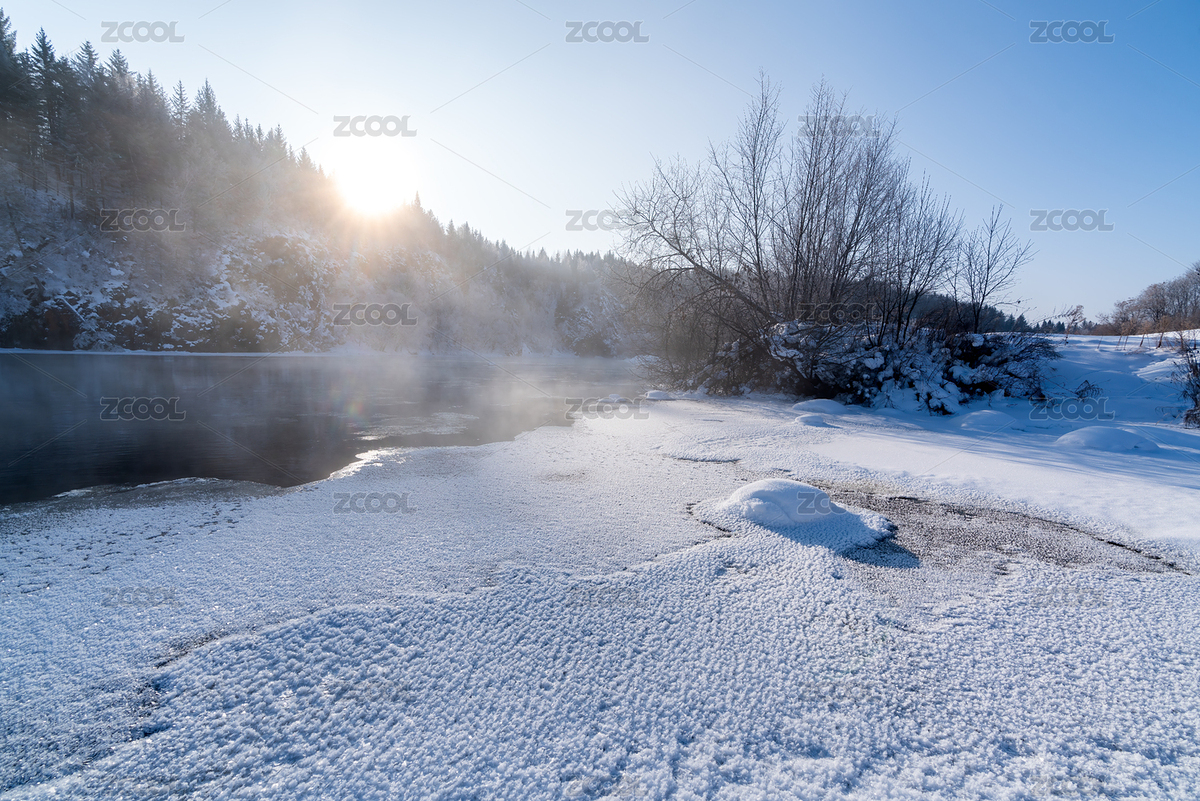 大平臺霧凇湖泊冬季日出 冰花湖面雪松全景（主預(yù)覽-11624682） - 未分類 - 站酷設(shè)計師catband原創(chuàng)素材 - 站酷ZCOOL