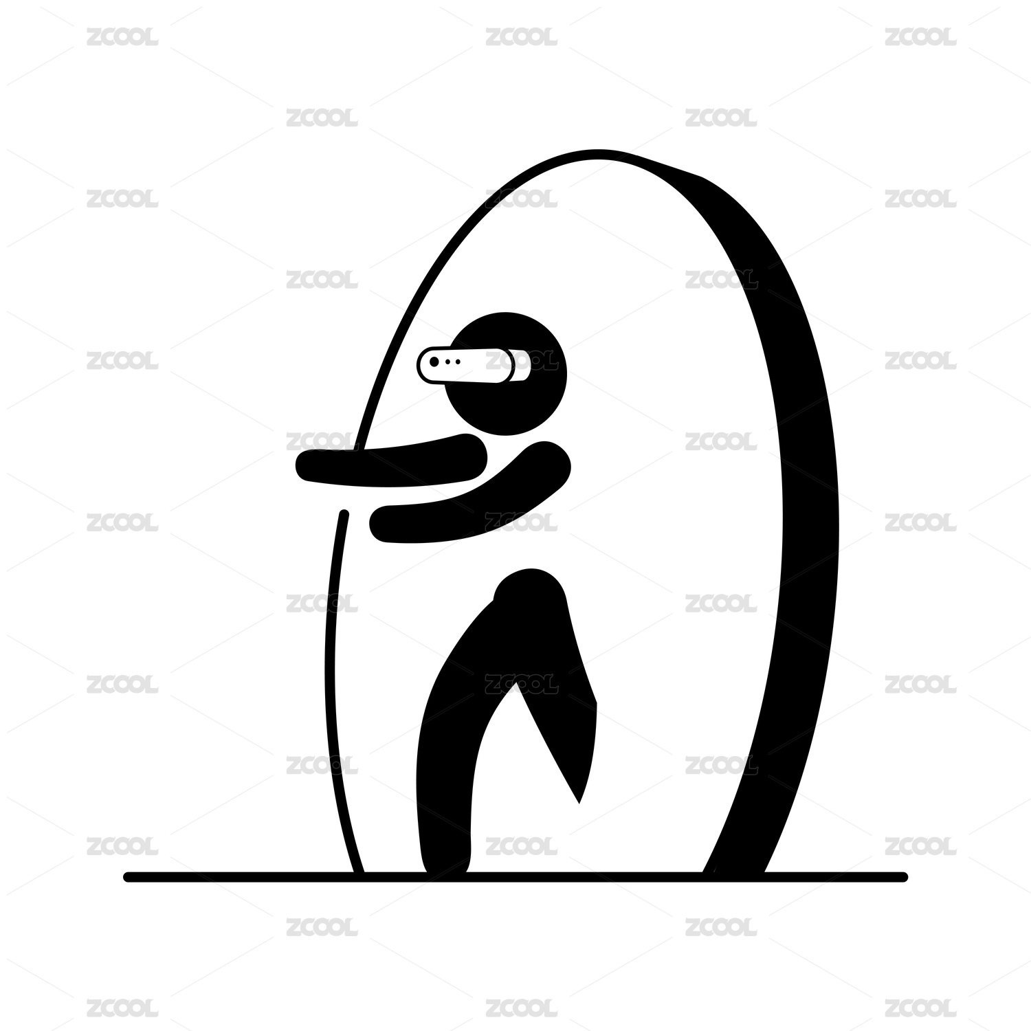 元宇宙图标设计VR虚拟世界概念