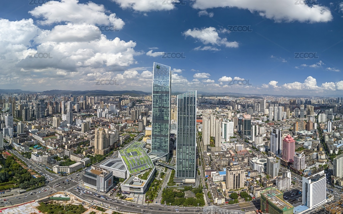 云南省昆明市城市航拍（主預(yù)覽-10211554） - 未分類 - 站酷設(shè)計師JuikangHsieh原創(chuàng)素材 - 站酷ZCOOL