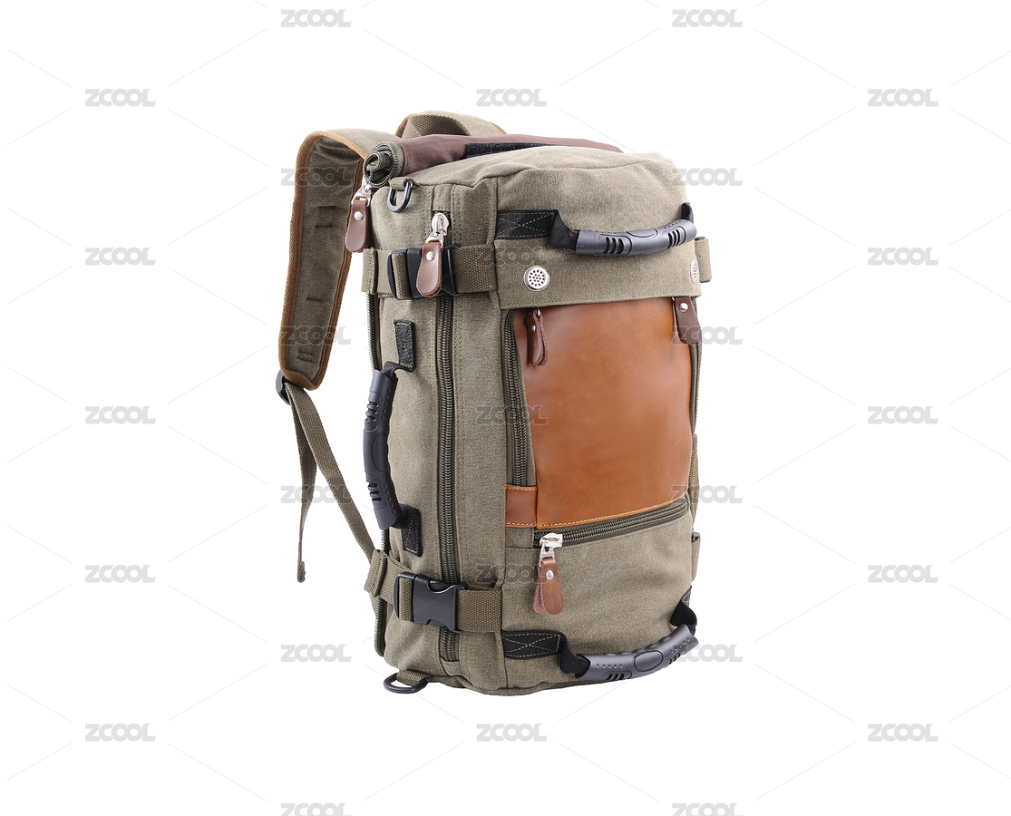 戶外大容量帆布雙肩包（主預(yù)覽-2067200） - 未分類 - 站酷設(shè)計(jì)師羊圈有青草原創(chuàng)素材 - 站酷ZCOOL